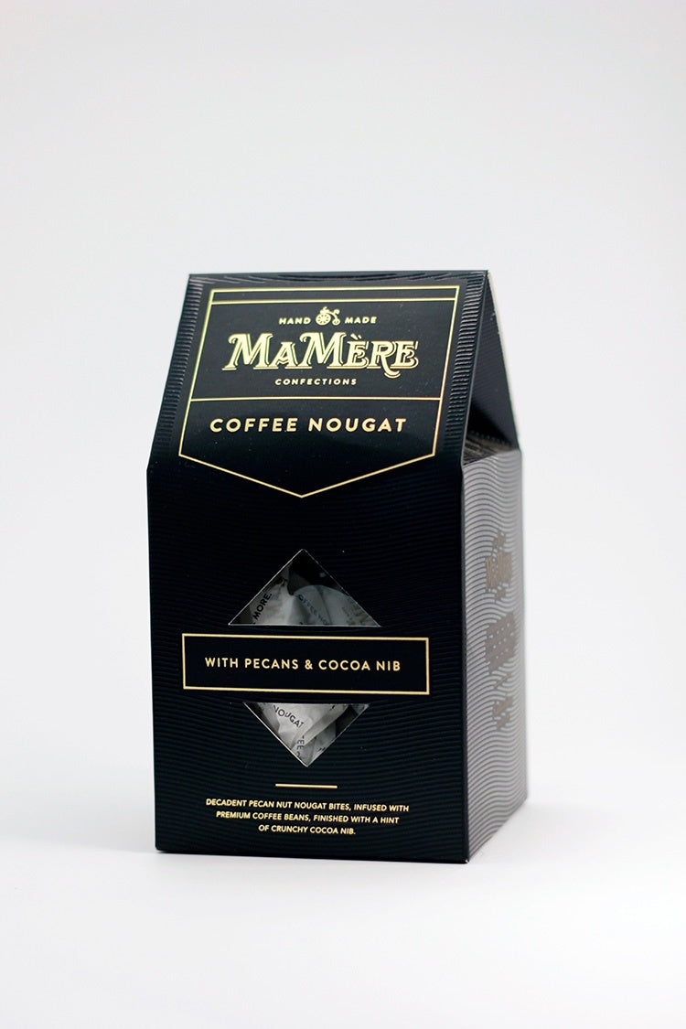 Coffee & Pecan Nougat Gift Box 150g