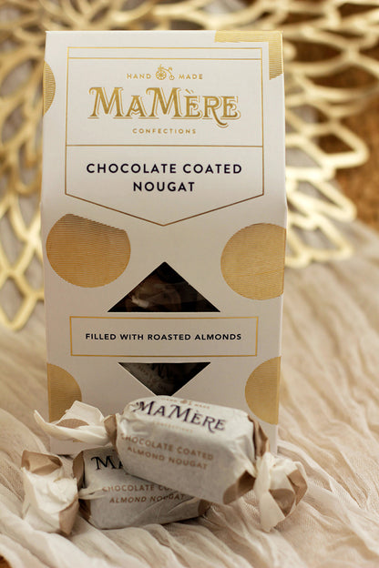 Choc Coated Almond Nougat Gift Box 220g