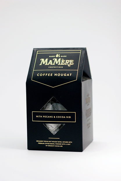 Coffee & Pecan Nougat Gift Box 150g