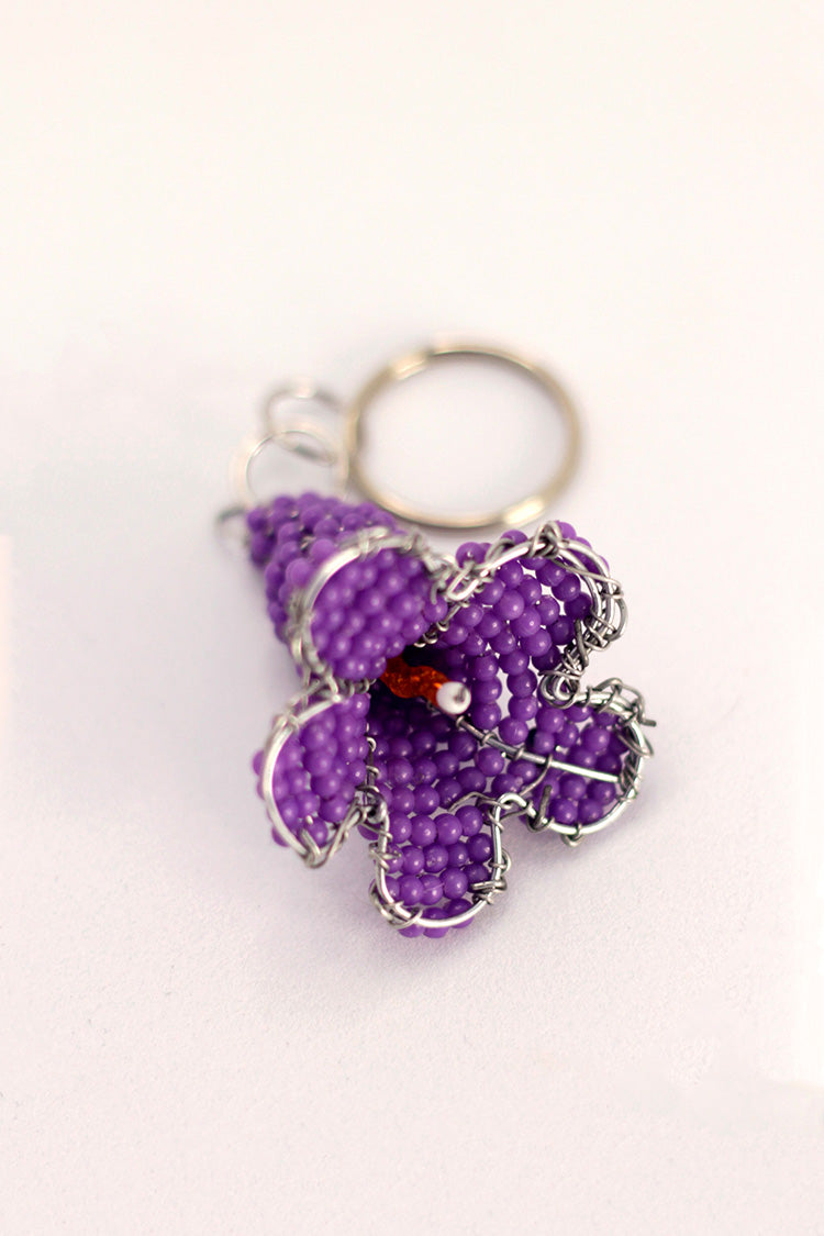Jacaranda Keyring