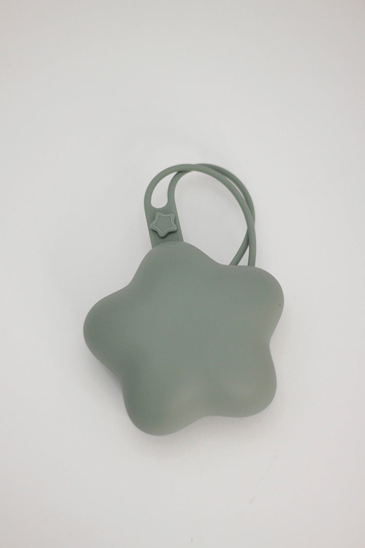 Silicone Pacifier Holder - Green