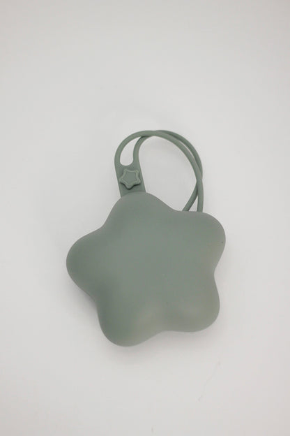 Silicone Pacifier Holder - Green
